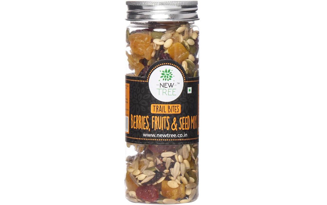 New Tree Trail Bites Berries, Fruits & Seed Mix   Jar  340 grams
